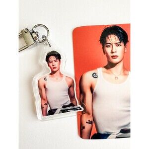 JACKSON WANG GOT7 Bias Biceps Keychain Charm photo deco kpop concert decoration